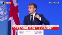 En cette 2e journée de la COP26, Emmanuel Macron a appelé «tous les pays qui ne sont pas au rendez-vous de leur juste part à prendre leur responsabilité d'ici la fin de cette COP pour tenir cet engagement pris à Paris».