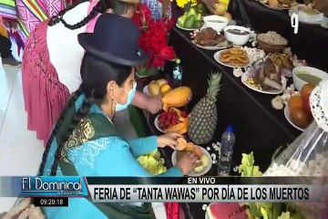 Cercado de Lima: feria de Tanta Wawas por el día de Todos los Santos