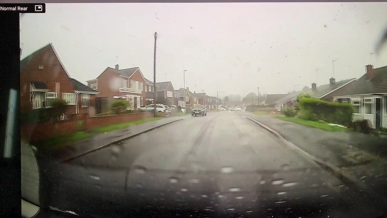Fence panel narrowly misses learner driver in Northampton