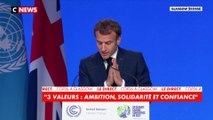#COP26 Emmanuel Macron appelle à Glasgow «les plus gros émetteurs» en retard sur leurs engagements à rehausser leurs objectifs