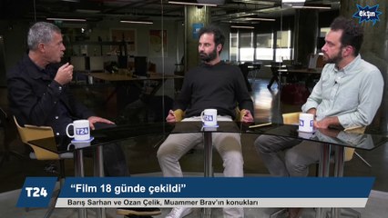 ‘Cemil Şov’ film ekibi T24’te | Yönetmen Sarhan: Farklı bir şey deneyeceksem, biraz o yumruğu sert vurmak istedim