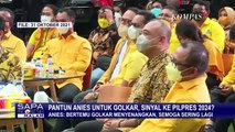 Anies Baswedan Pantun Untuk Partai Golkar, Sinyal Pilpres 2024?