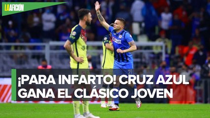 Cruz Azul se lleva el Clásico Joven y acaricia la liguilla directa tras vencer al América