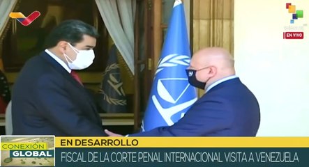 Fiscal de la Corte Penal Internacional de visita oficial en Venezuela