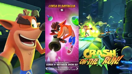 Crash Bandicoot. On The Run!  Nina Cortex Frosty