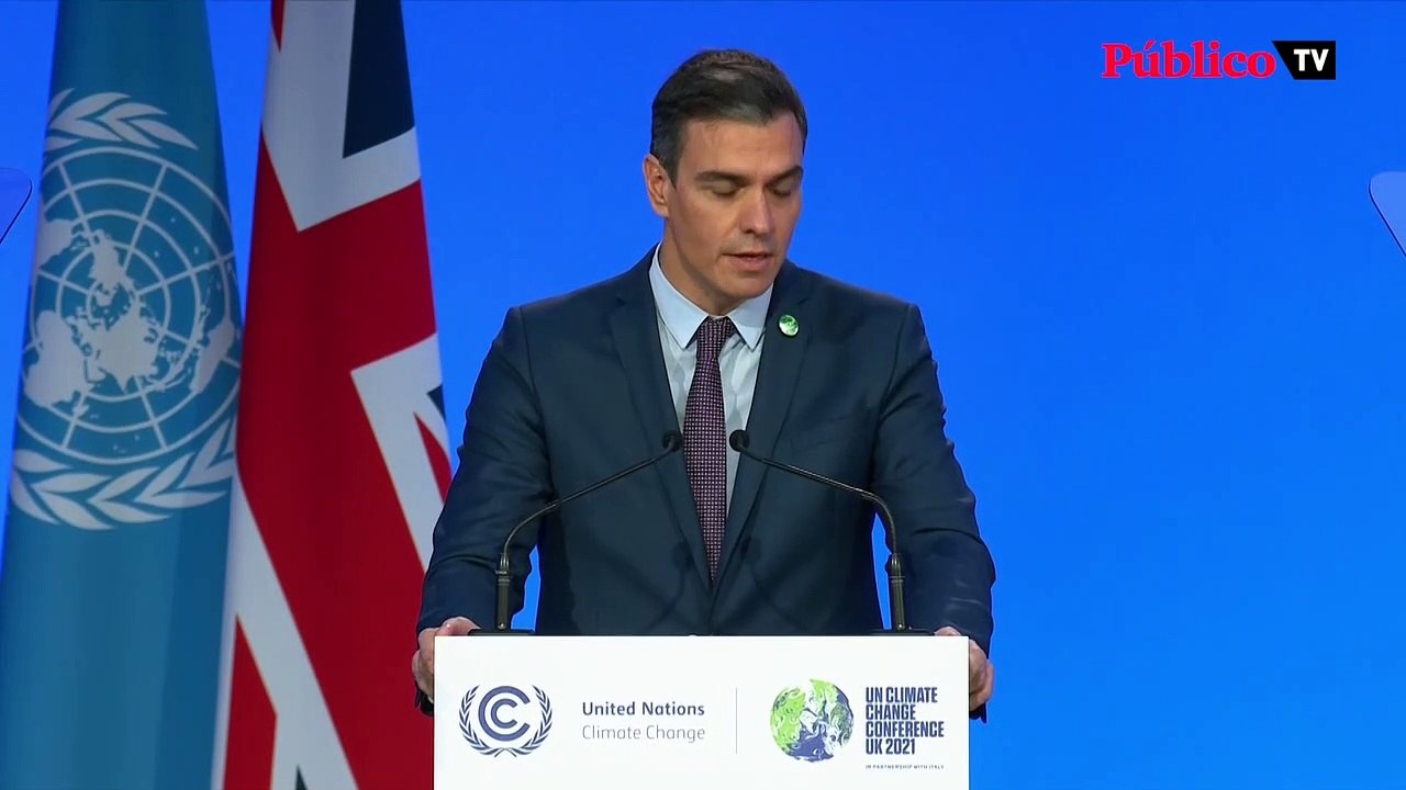 Pedro Sánchez promete destinar 1.350 millones de euros anuales al Fondo del Clima a partir de 2025