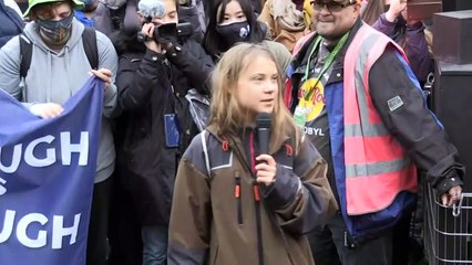 COP26: Greta Thunbgerg ne veut "plus de bla-bla-bla" sur le climat
