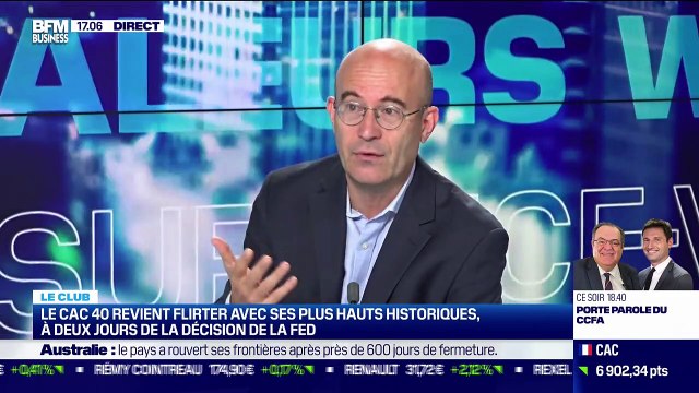 Le CAC 40 revient flirter avec ses plus hauts historiques, à deux jours de la décision de la Fed - 01/11