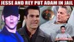 Young And The Restless Spoilers Jesse Gaines reveals Adam is his kidnapper, Rey will put him in jail