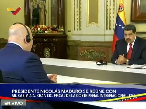 Presidente Nicolás Maduro sostuvo encuentro con el Fiscal de la CPI Sr. Karim A.A. Khan QC
