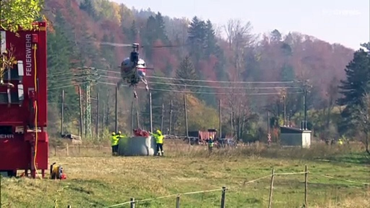 Waldbrand in Österreich immer noch nicht gelöscht