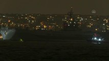 Son dakika haberi | ABD donanmasına ait savaş gemisi İstanbul Boğazı'nda