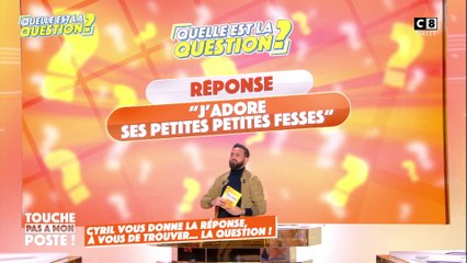 "Quelle est la question ?" : “J’adore ses petites fesses” la phrase polémique de Denitsa à Michou