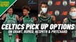 Celtics Pick Up Team Options on Romeo Langford, Grant Williams, Aaron Nesmith & Payton Pritchard