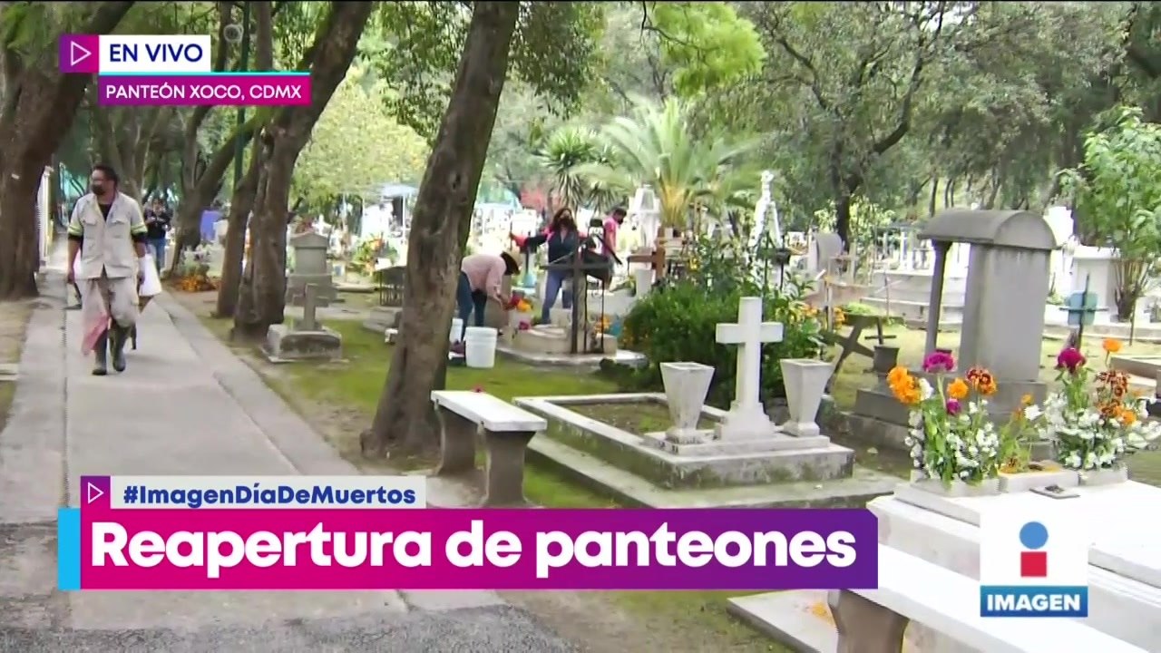 Panteones de CDMX comienzan a recibir visitantes por el Día de Muertos