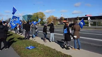 Manifestation de l'APTS le 1er novembre