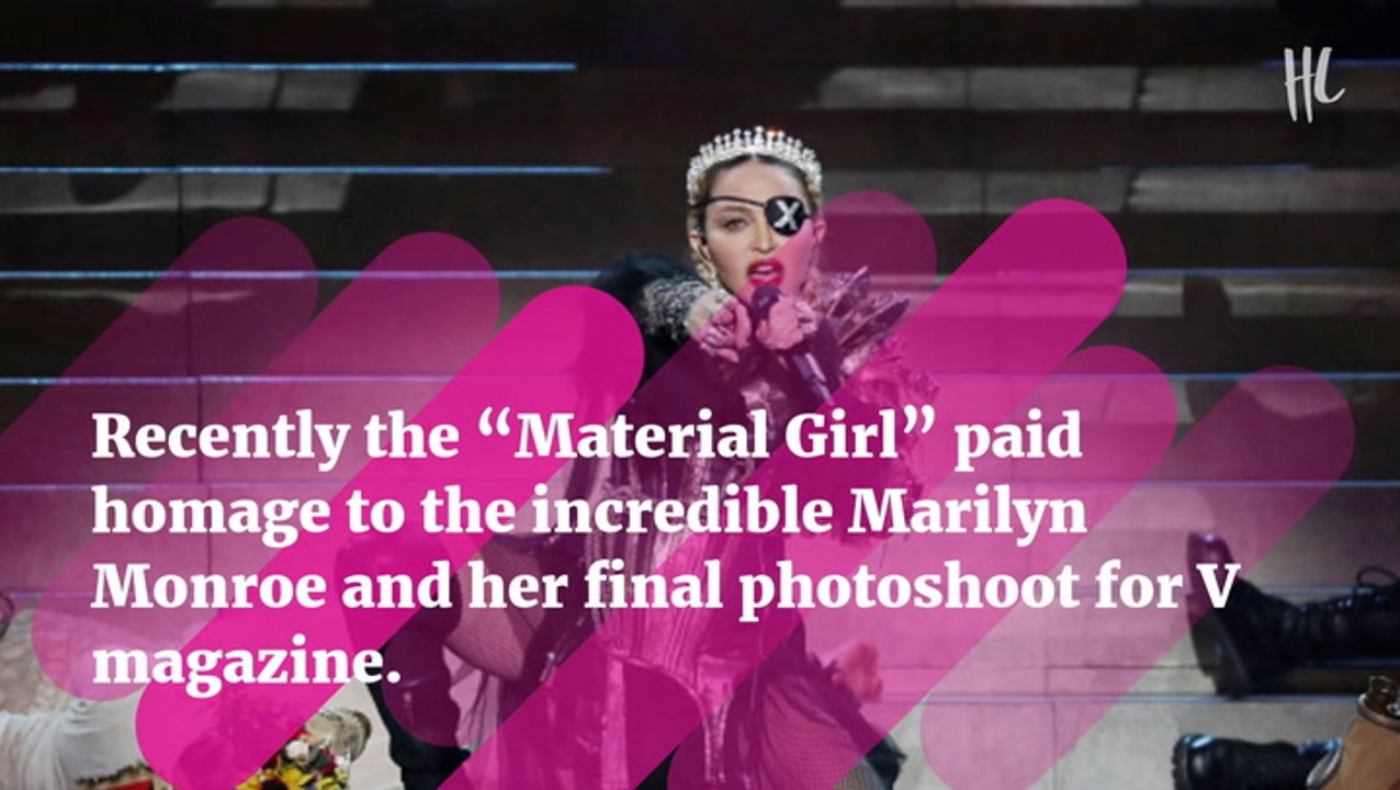 Madonna, 63, Is Sexier Than Ever As Marilyn Monroe In Lingerie, Diamonds & Fur