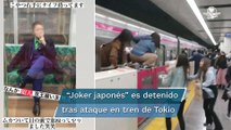 “Quería matar y ser condenado a muerte”, dice Joker, el atacante del tren de Japón