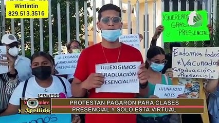 EXIGEN GRADUACION PRESENCIAL NO VIRTUAL