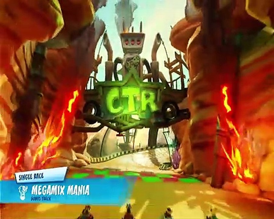 Megamix Mania Nintendo Switch Gameplay - Crash Team Racing Nitro-Fueled