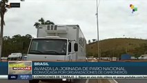 teleSUR Noticias 17:30 01-11: Camioneros brasileños continúan en protestas por mejoras laborales
