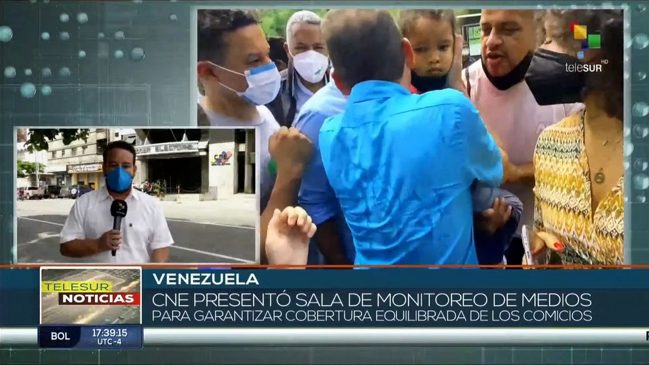 CNE de Venezuela presenta Sala de Monitoreo de Medios para garantizar balance de cobertura electoral
