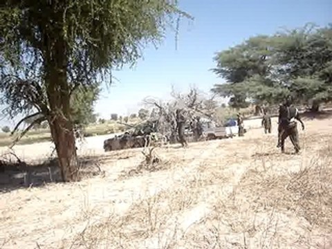 les jeunes resistants tchadiens en action