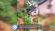 Chuva provoca estragos em Barra de São Francisco
