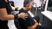 ASMR - New  Barber Girl  Satisfying  Head  Neck  Back  Massage