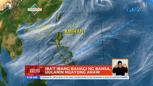 Iba't ibang bahagi ng bansa, uulalin ngayong araw | UB