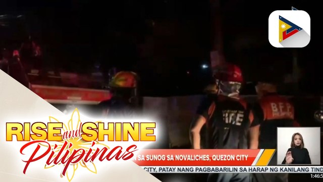 Isa patay, tatlo sugatan sa sunog sa Novaliches, Quezon City