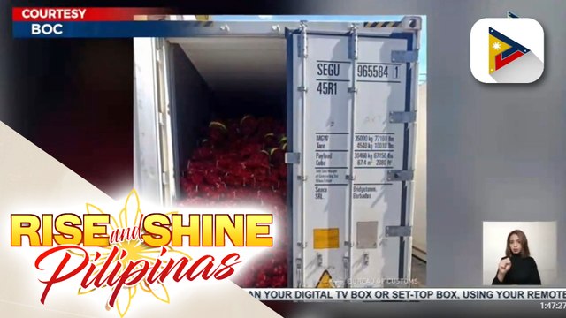 P6-M halaga ng smuggled na sibuyas, nasabat ng BOC sa Port of Cagayan De Oro