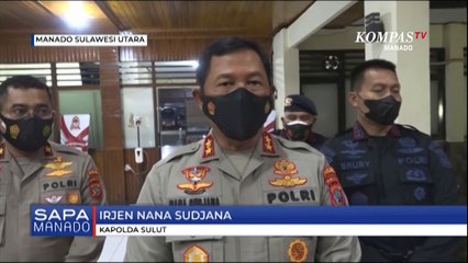 Personel Brimob Bantu Pengamanan Di Papua