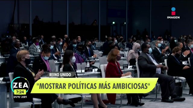 Directora del FMI pide a líderes del COP26 acciones climáticas más ambiciosas