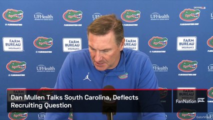 Florida Gators HC Dan Mullen Talks South Carolina, Deflects Recruiting Question