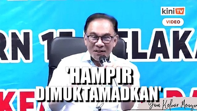 'Hampir dimuktamadkan', kata Anwar mengenai dua bekas Adun Umno