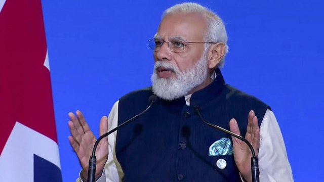 COP26: Modi presents panchamrit formula for climate change
