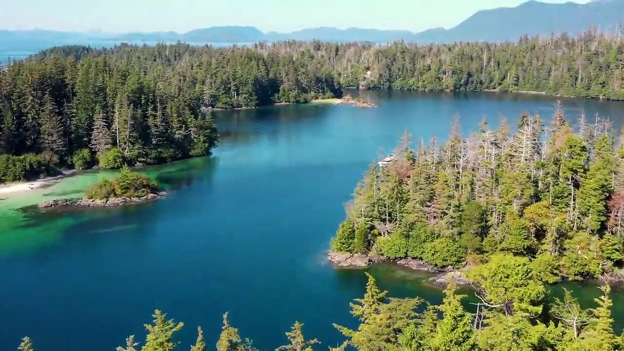 FLYING OVER ALASKA (4K UHD) - Relaxing Music With Stunning Beautiful Nature - Part-II