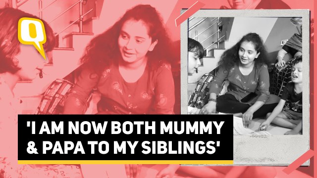 Mummy is Watching Over Us: 17-Year-Old COVID Orphan is Now a Parent to Her Siblings