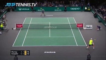 Murray wastes seven match points in Paris