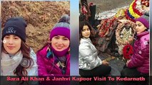 Sara Ali Khan And Janhvi Kapoor Visit Kedarnath, Beautiful Pictures