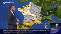 Un temps gris et pluvieux prévu sur une large partie du pays ce mardi