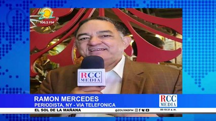 Tải video: Ramon Mercedes comenta principales noticias de New York