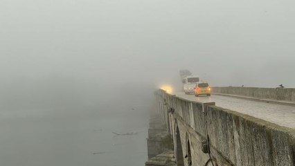Edirne'de yoğun sis ulaşımı olumsuz etkiliyor