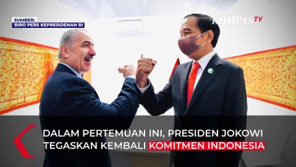 Potret Adu Lengan Jokowi dengan PM Palestina: Dukung Perjuangan Jadi Negara Merdeka