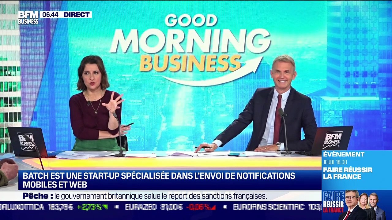 Simon Dawlat (Batch) : Batch est une start-up spécialisée dans l'envoi de notifications mobiles et web - 02/11