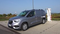 The new Opel Combo-e Life Cargo Charging demo