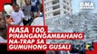Nasa 100, pinangangambahang na-trap sa gumuhong gusali | GMA News Feed