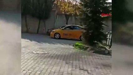 Skandal görüntü! Taksinin direksiyonunda 13 yaşında bir çocuk!