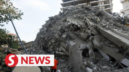 Several trapped after high-rise collapses in Nigeria